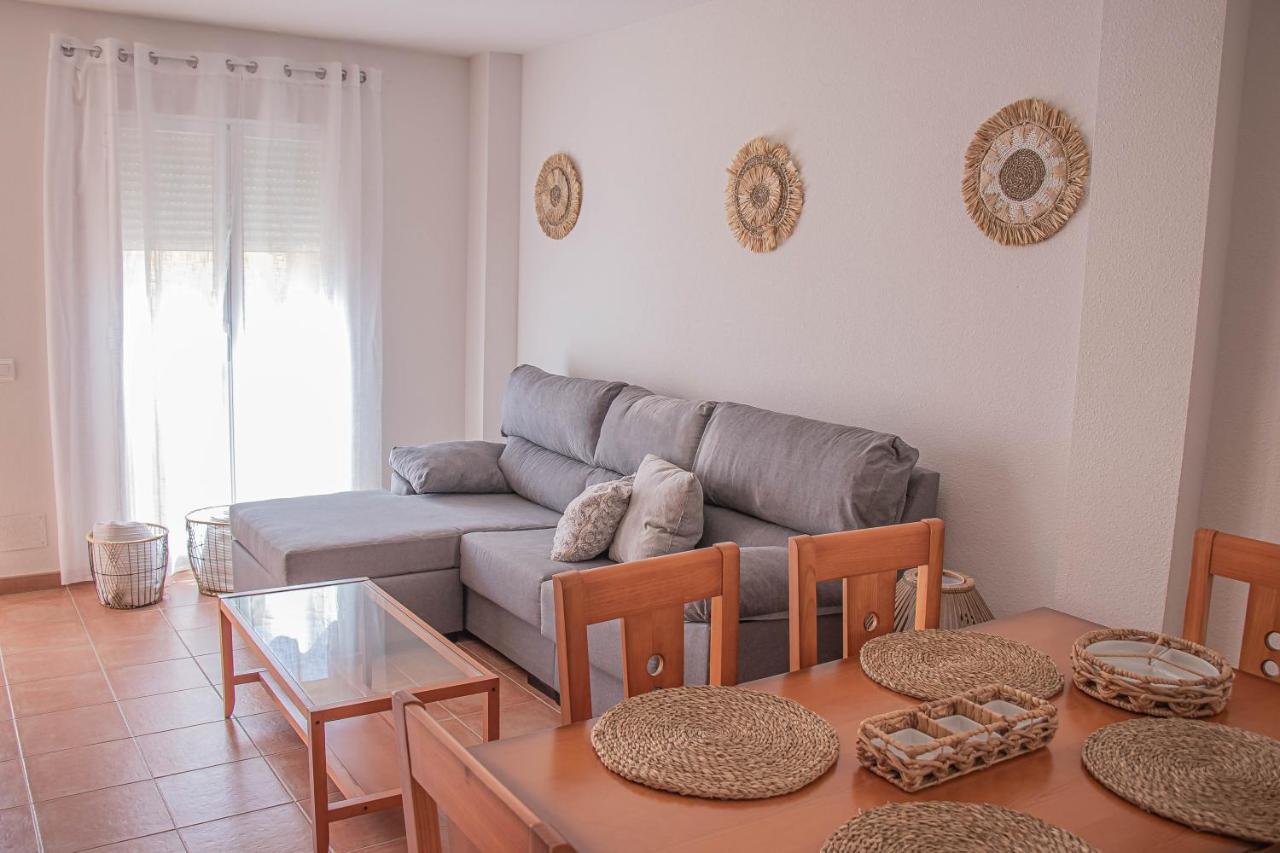 Beach Apartamentos Garrucha Bagian luar foto