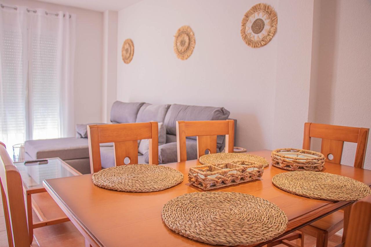 Beach Apartamentos Garrucha Bagian luar foto