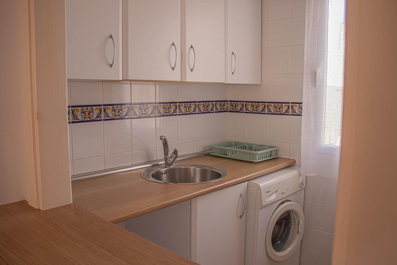 Beach Apartamentos Garrucha Bagian luar foto